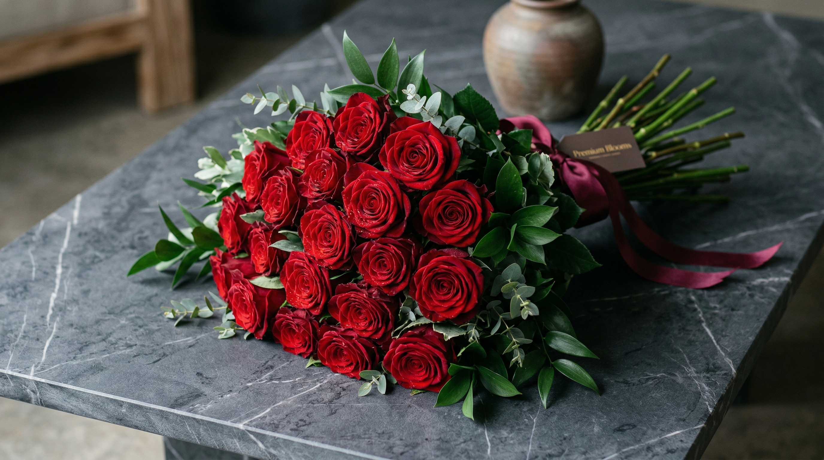 Fresh rose bouquets in Pune